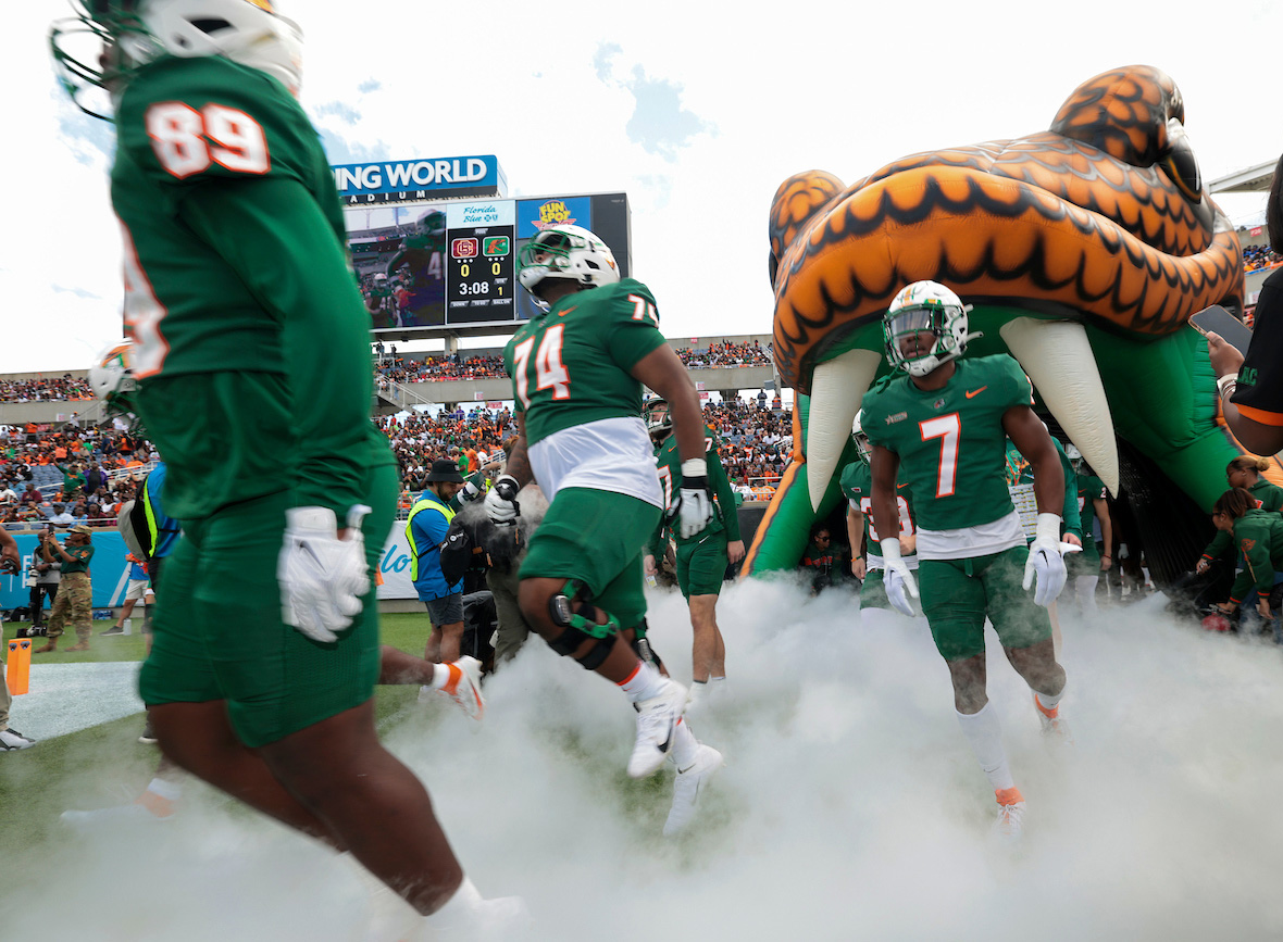 Rattlers emerge on football field at florida classic