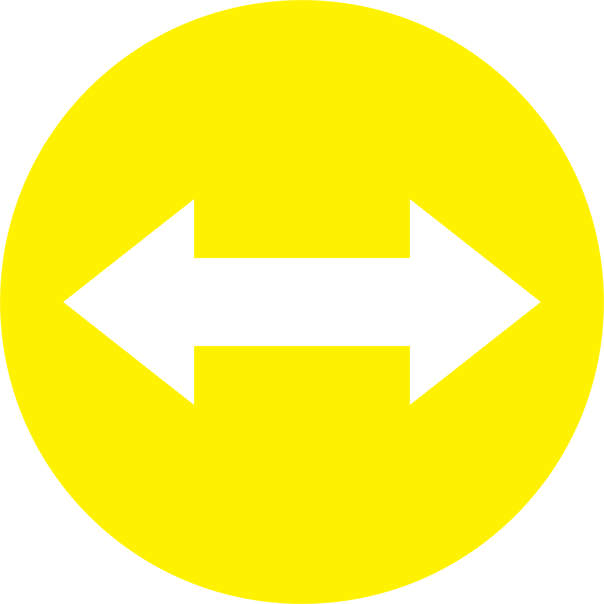 Yellow Neutral Arrow